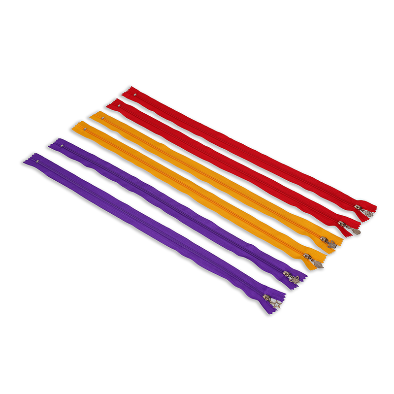 # 3 cinta de cremallera de bobina de nailon deslizante elegante y colorida